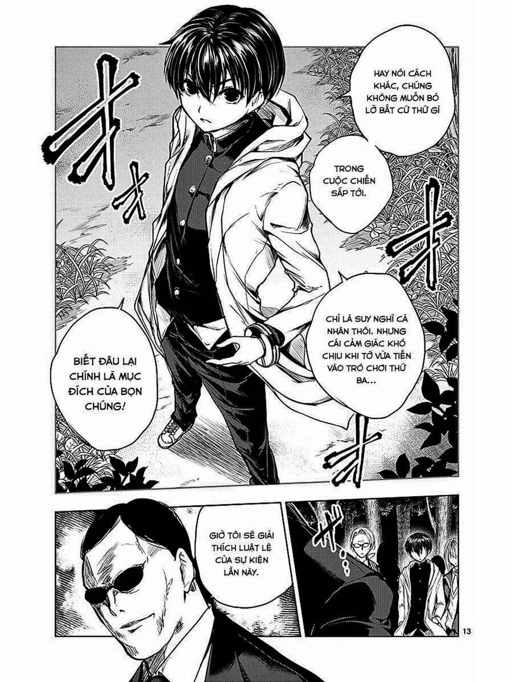Truyện Tranh Trò Chơi Sinh Tồn - Deatte 5 Byou De Battle trang 3