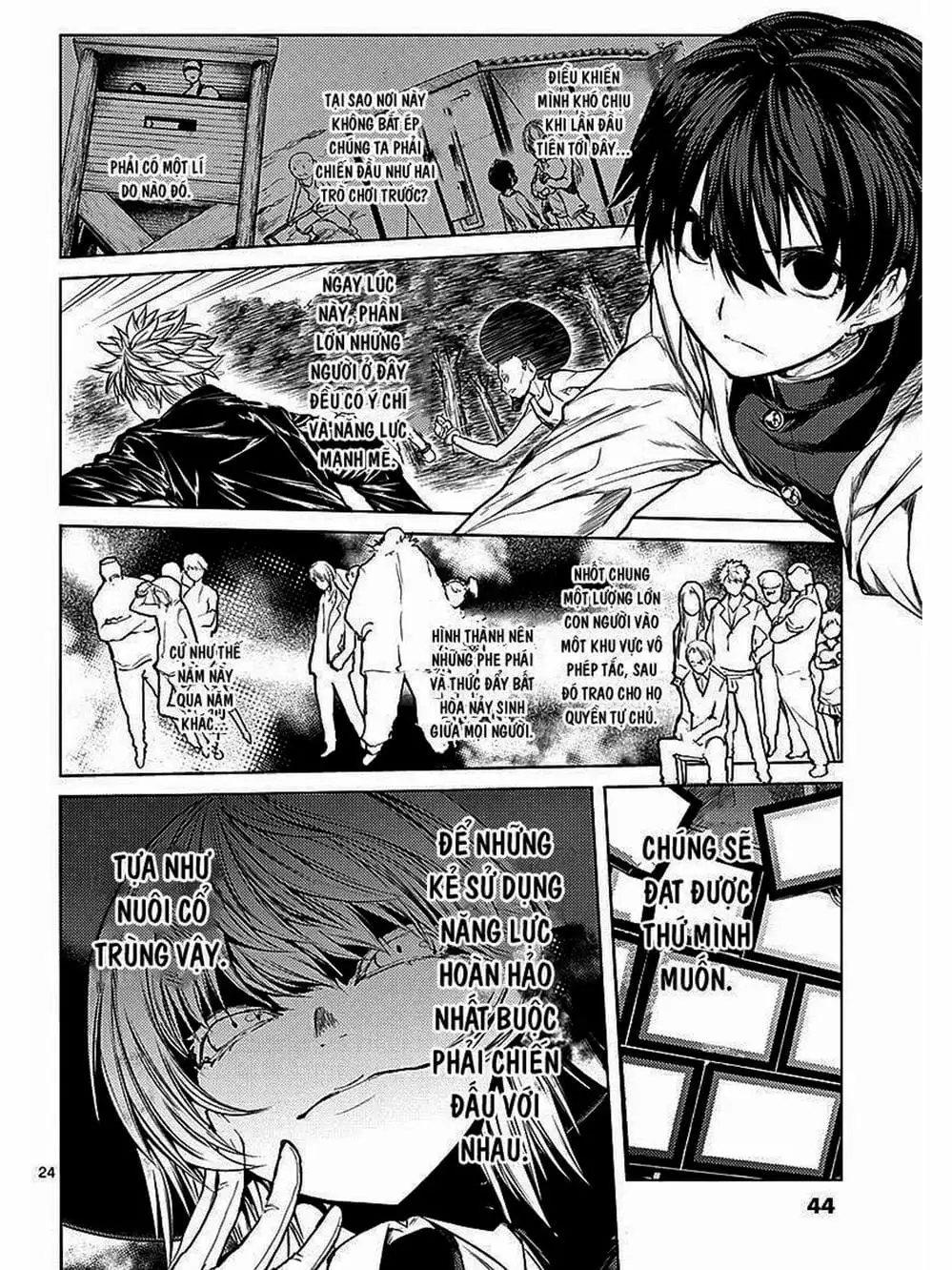 Truyện Tranh Trò Chơi Sinh Tồn - Deatte 5 Byou De Battle trang 3
