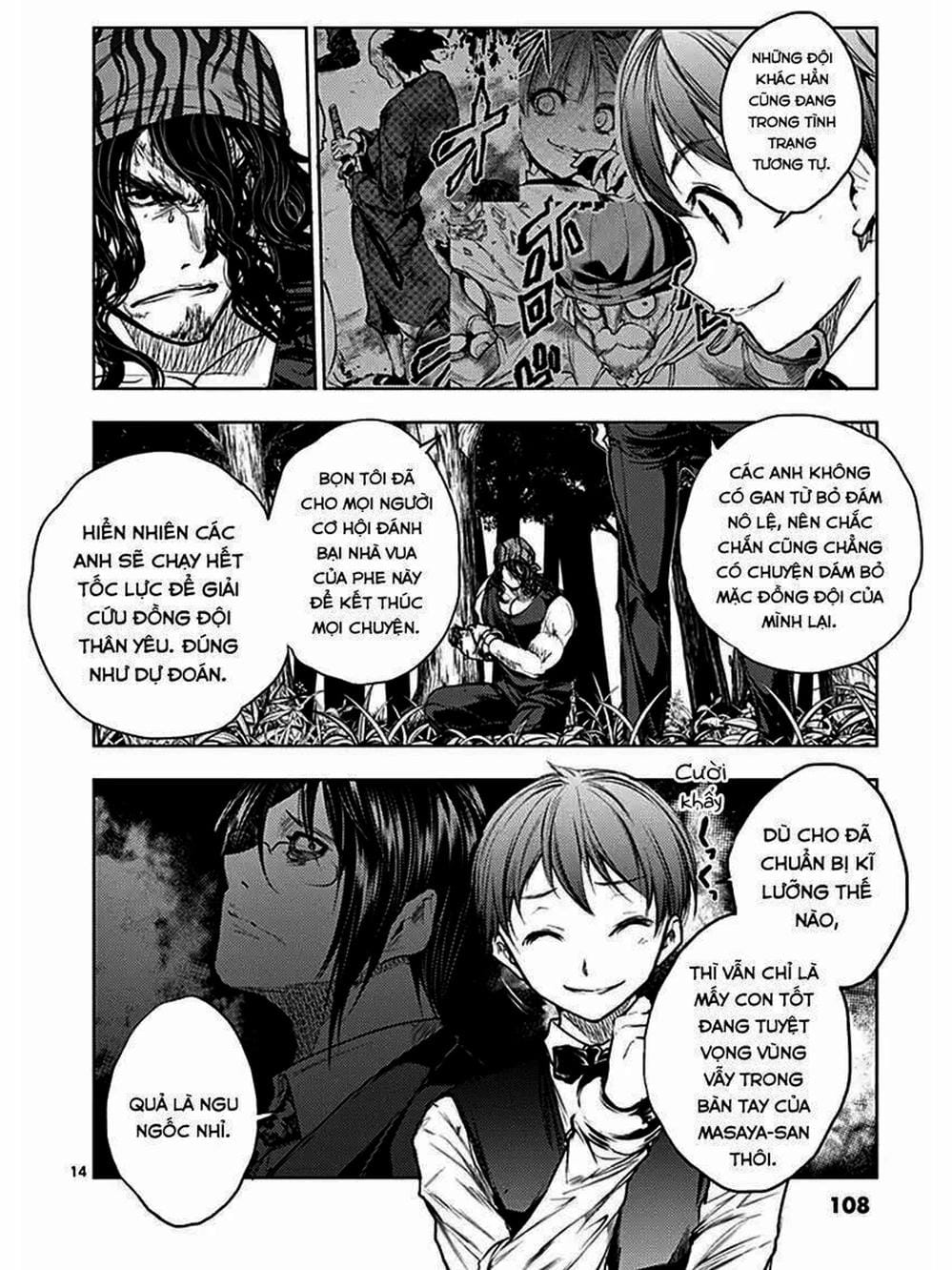 Truyện Tranh Trò Chơi Sinh Tồn - Deatte 5 Byou De Battle trang 3
