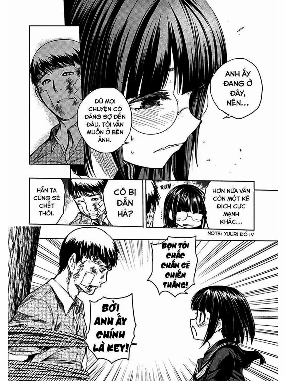 Truyện Tranh Trò Chơi Sinh Tồn - Deatte 5 Byou De Battle trang 3