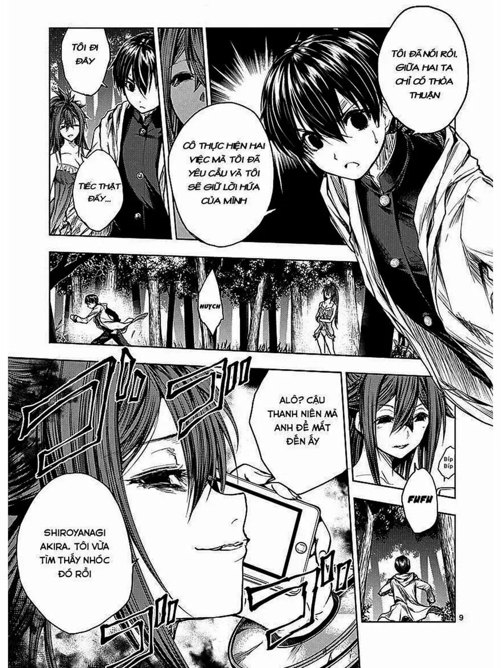 Truyện Tranh Trò Chơi Sinh Tồn - Deatte 5 Byou De Battle trang 3