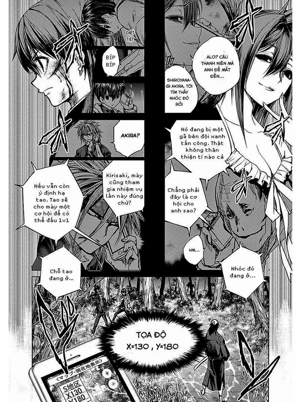 Truyện Tranh Trò Chơi Sinh Tồn - Deatte 5 Byou De Battle trang 3