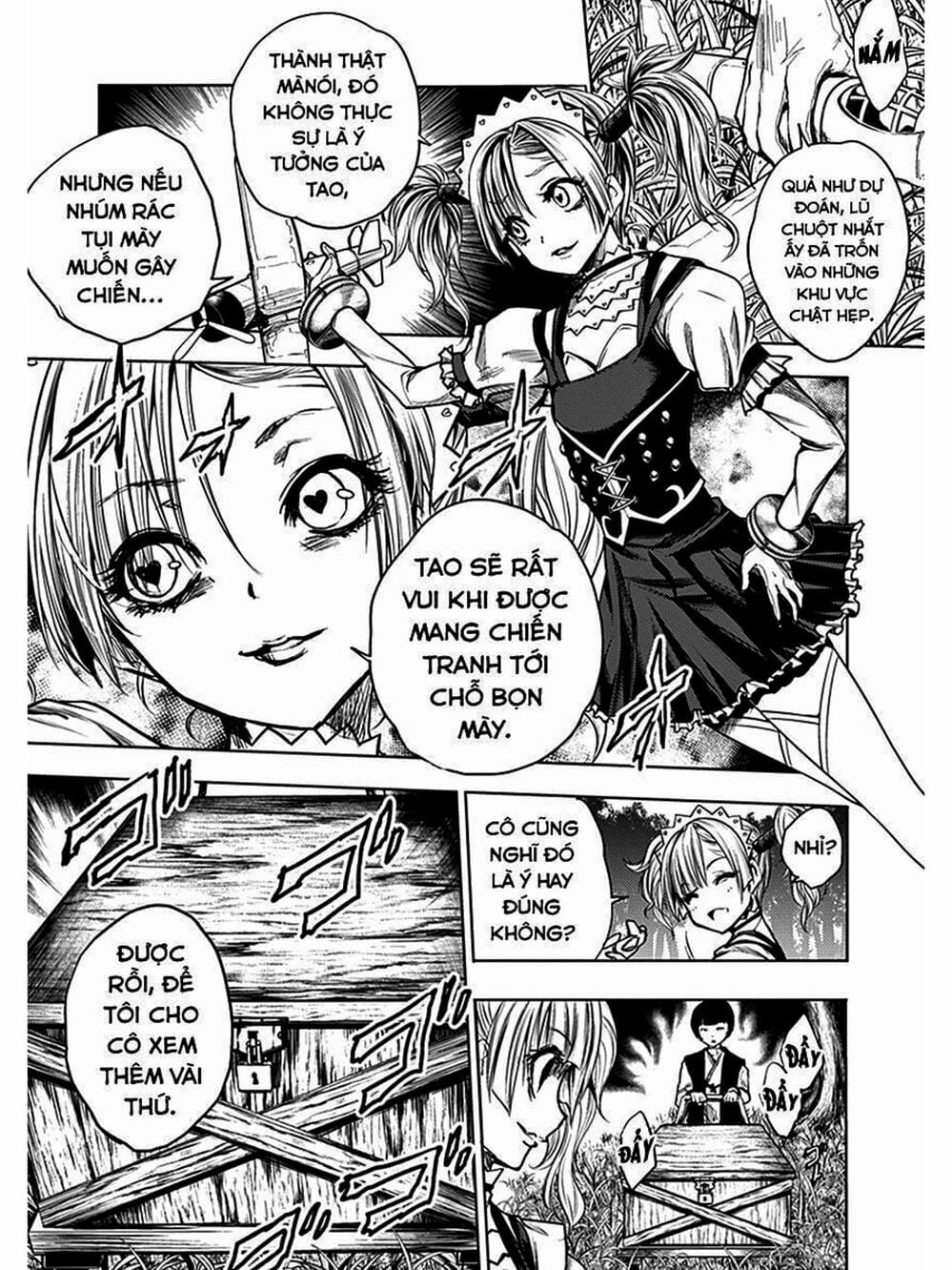 Truyện Tranh Trò Chơi Sinh Tồn - Deatte 5 Byou De Battle trang 3