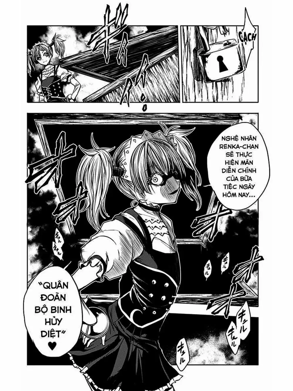 Truyện Tranh Trò Chơi Sinh Tồn - Deatte 5 Byou De Battle trang 3