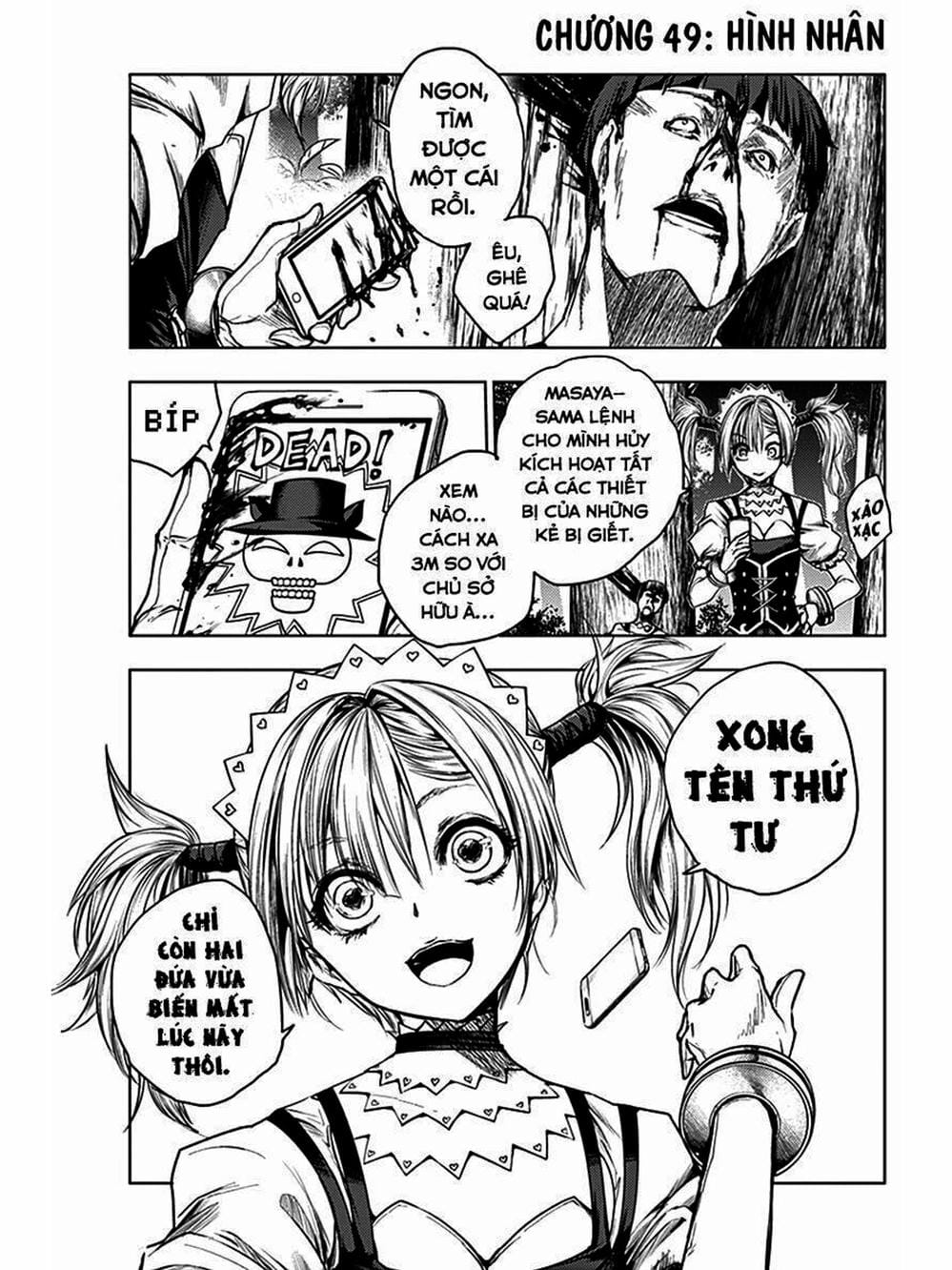Truyện Tranh Trò Chơi Sinh Tồn - Deatte 5 Byou De Battle trang 3