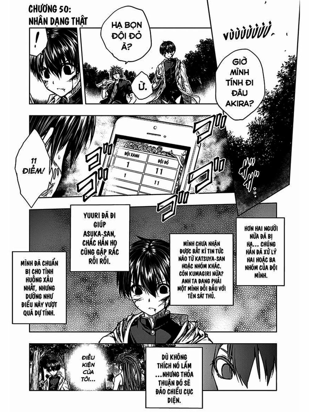 Truyện Tranh Trò Chơi Sinh Tồn - Deatte 5 Byou De Battle trang 3