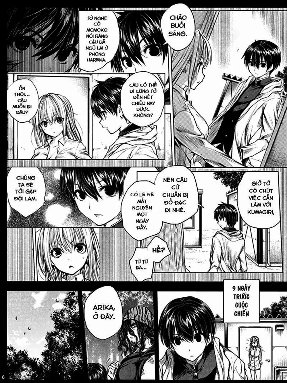 Truyện Tranh Trò Chơi Sinh Tồn - Deatte 5 Byou De Battle trang 3