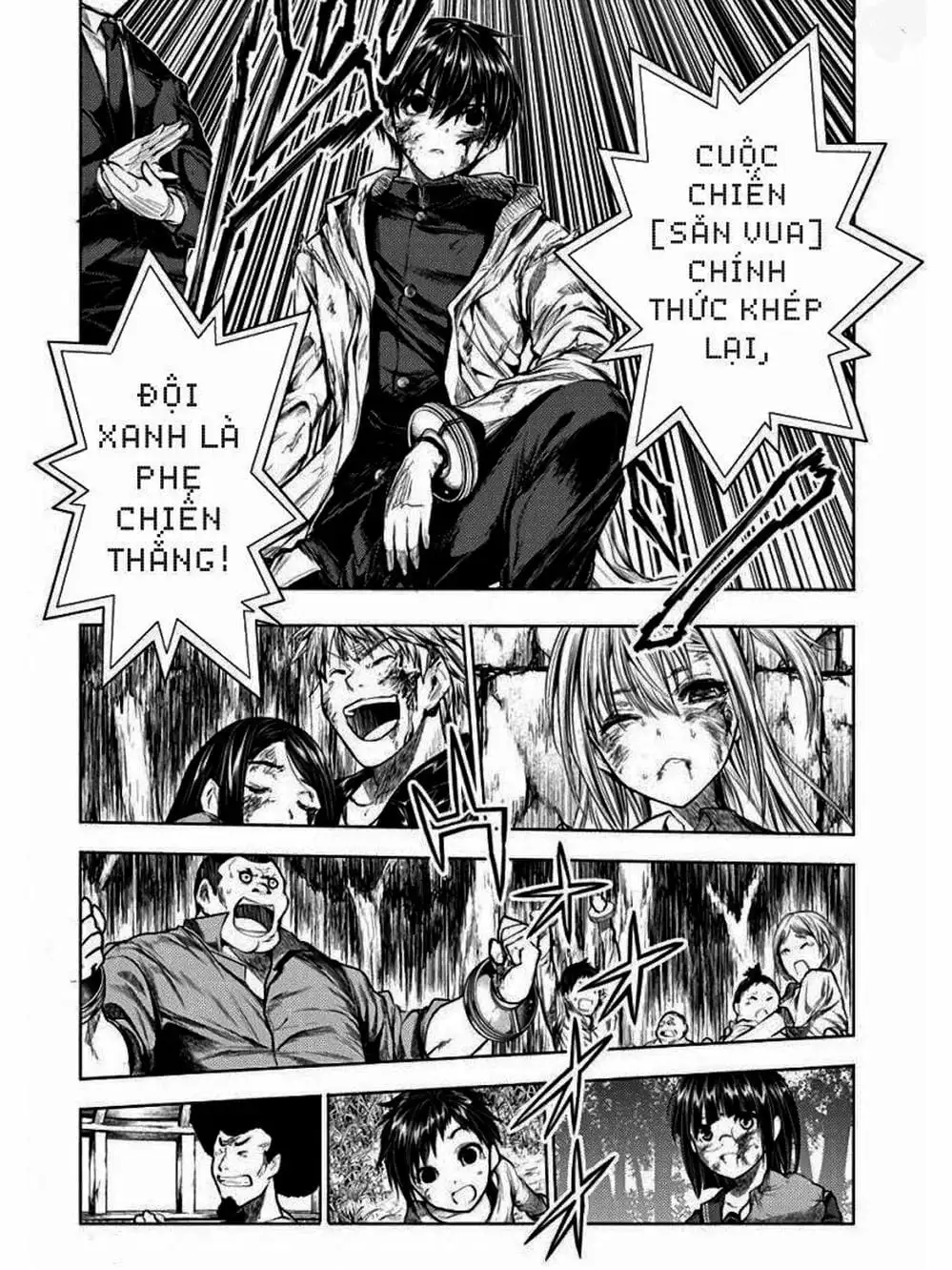 Truyện Tranh Trò Chơi Sinh Tồn - Deatte 5 Byou De Battle trang 3