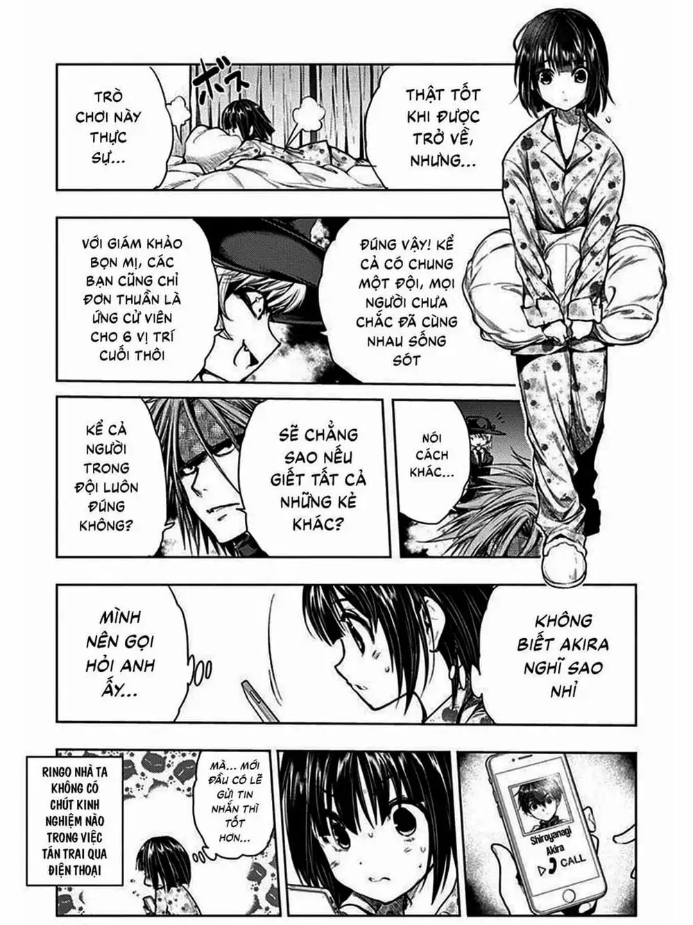 Truyện Tranh Trò Chơi Sinh Tồn - Deatte 5 Byou De Battle trang 3