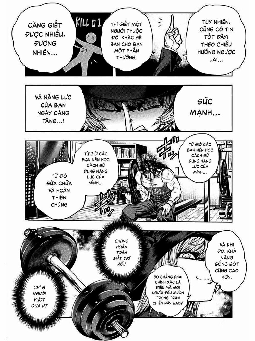 Truyện Tranh Trò Chơi Sinh Tồn - Deatte 5 Byou De Battle trang 3