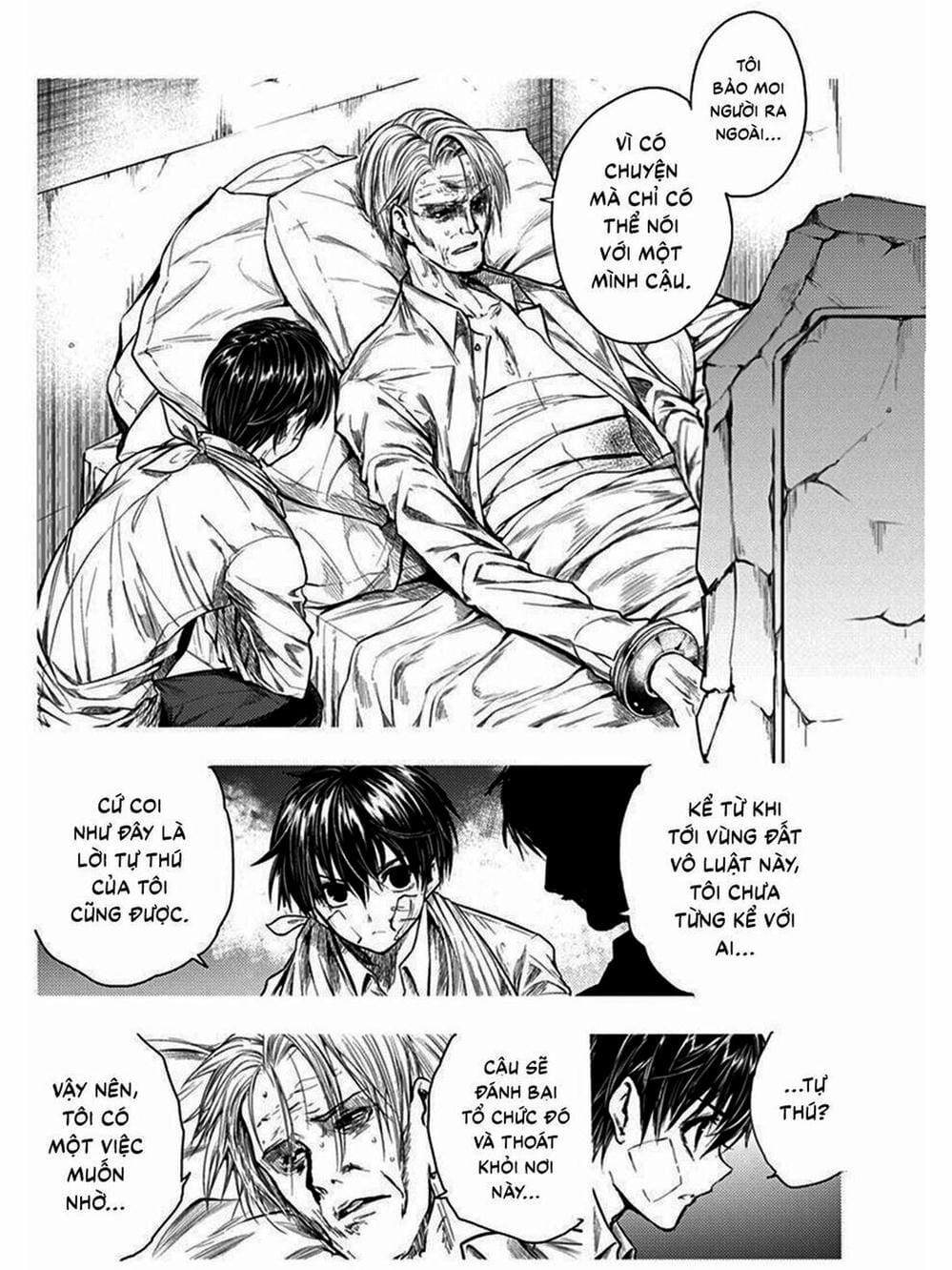 Truyện Tranh Trò Chơi Sinh Tồn - Deatte 5 Byou De Battle trang 3