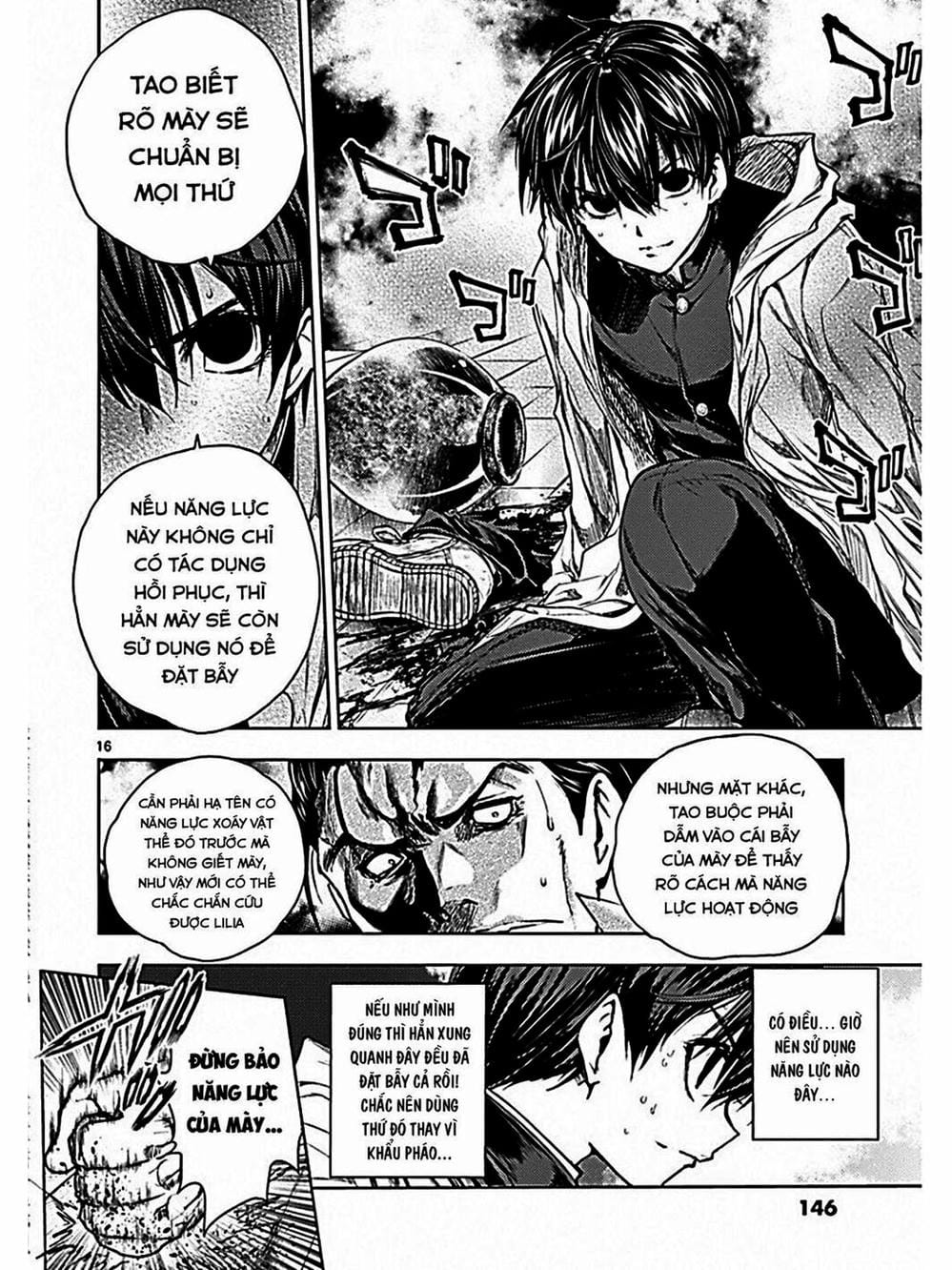 Truyện Tranh Trò Chơi Sinh Tồn - Deatte 5 Byou De Battle trang 3