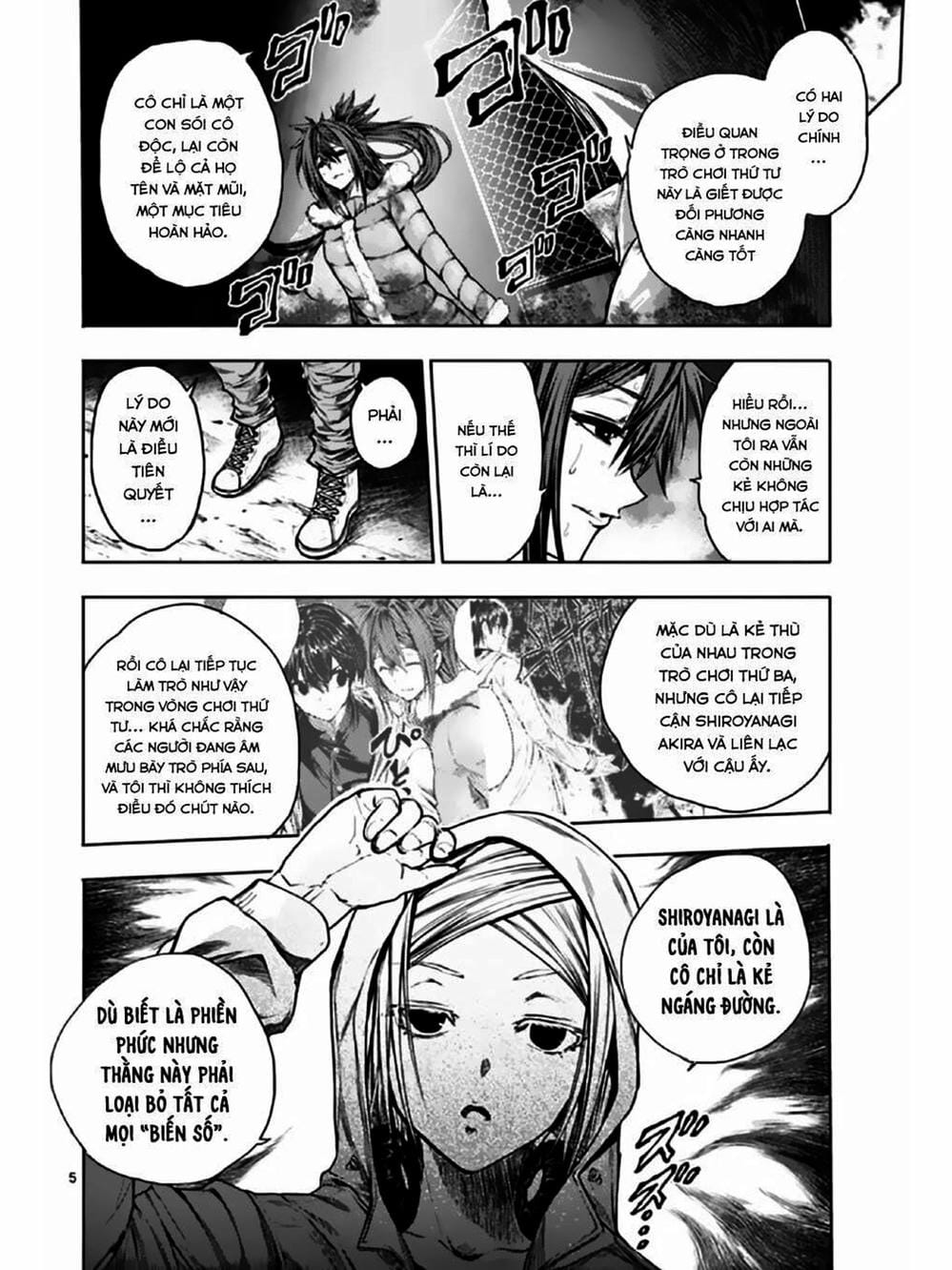 Truyện Tranh Trò Chơi Sinh Tồn - Deatte 5 Byou De Battle trang 3