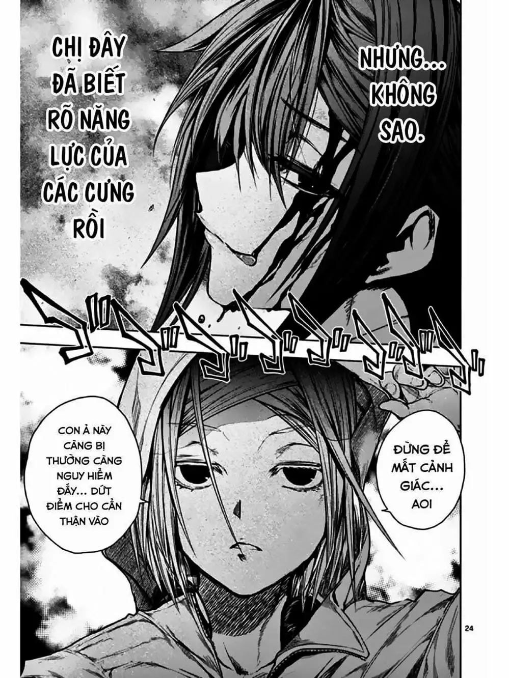 Truyện Tranh Trò Chơi Sinh Tồn - Deatte 5 Byou De Battle trang 3