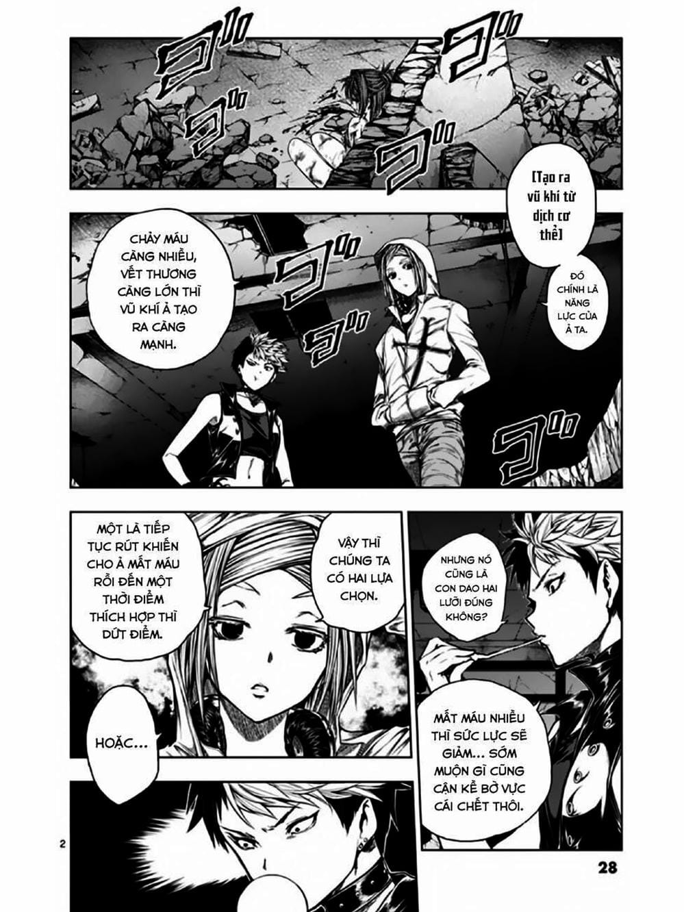 Truyện Tranh Trò Chơi Sinh Tồn - Deatte 5 Byou De Battle trang 3