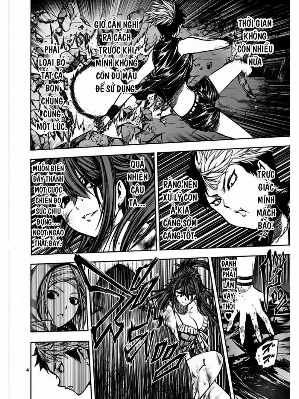 Truyện Tranh Trò Chơi Sinh Tồn - Deatte 5 Byou De Battle trang 3