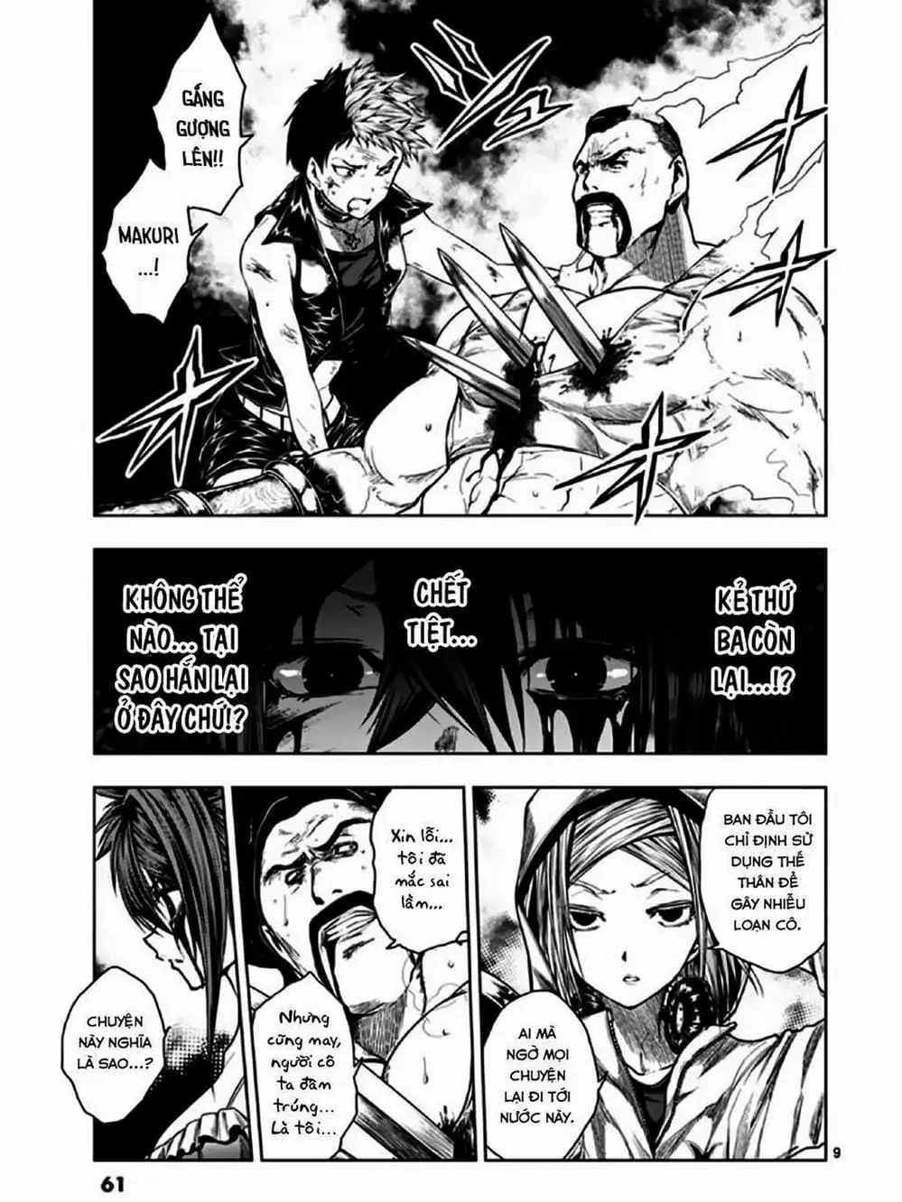 Truyện Tranh Trò Chơi Sinh Tồn - Deatte 5 Byou De Battle trang 3