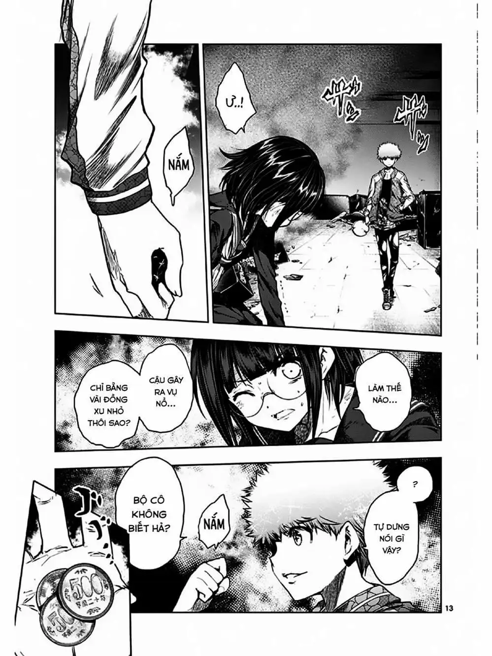 Truyện Tranh Trò Chơi Sinh Tồn - Deatte 5 Byou De Battle trang 3