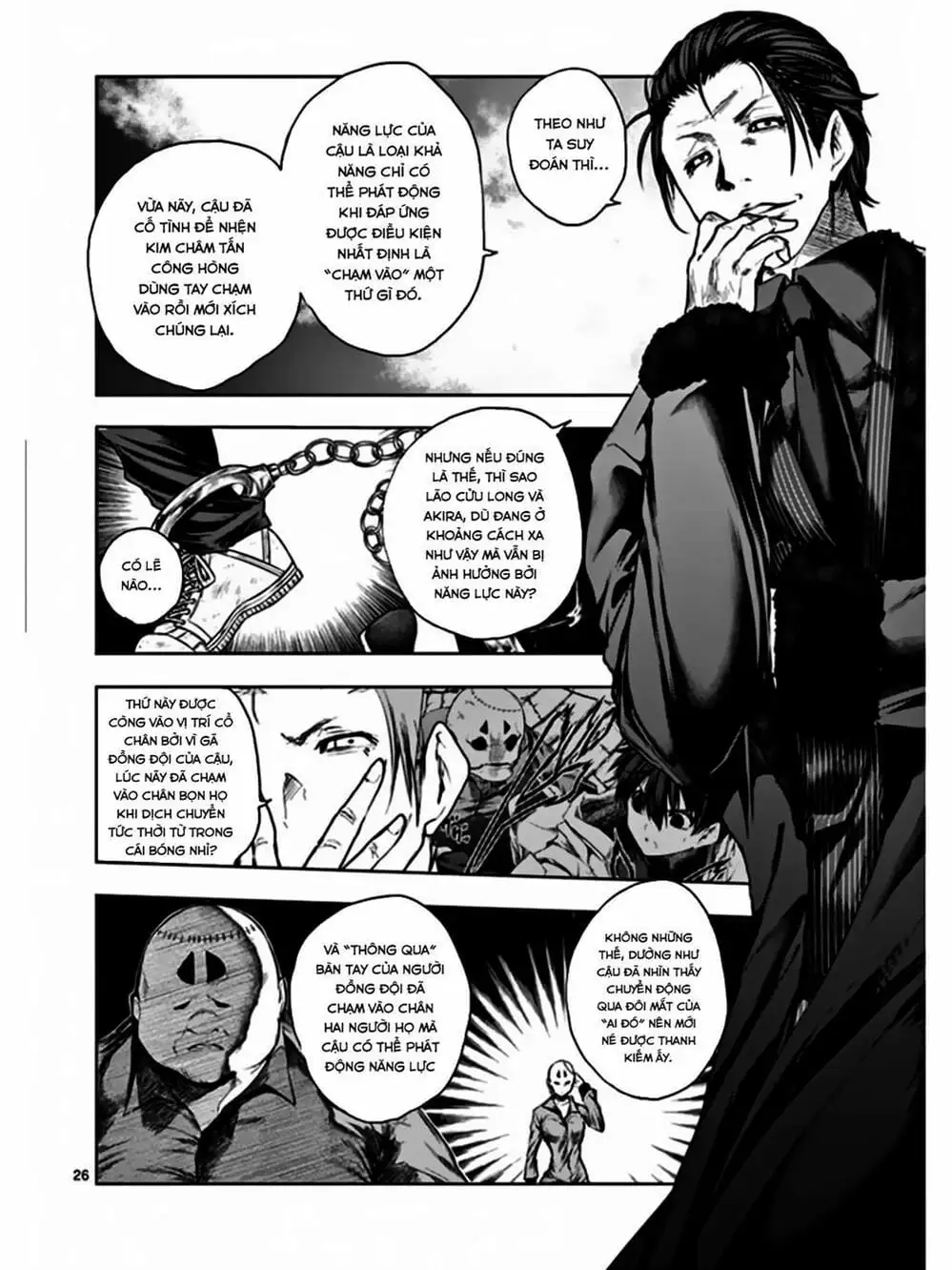 Truyện Tranh Trò Chơi Sinh Tồn - Deatte 5 Byou De Battle trang 3