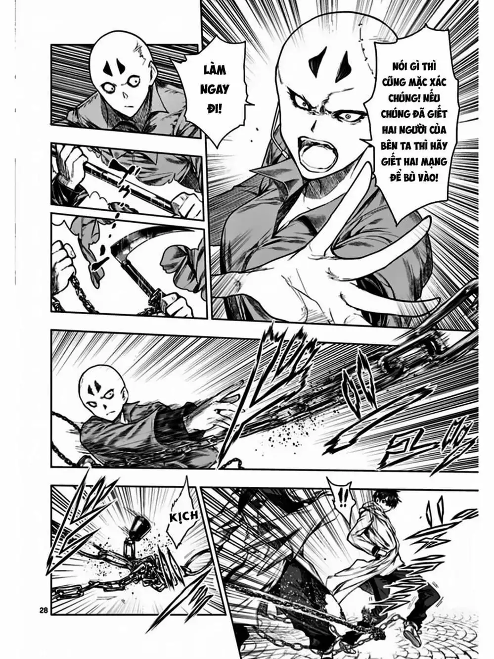 Truyện Tranh Trò Chơi Sinh Tồn - Deatte 5 Byou De Battle trang 3