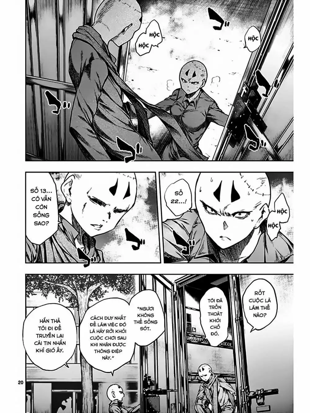 Truyện Tranh Trò Chơi Sinh Tồn - Deatte 5 Byou De Battle trang 3