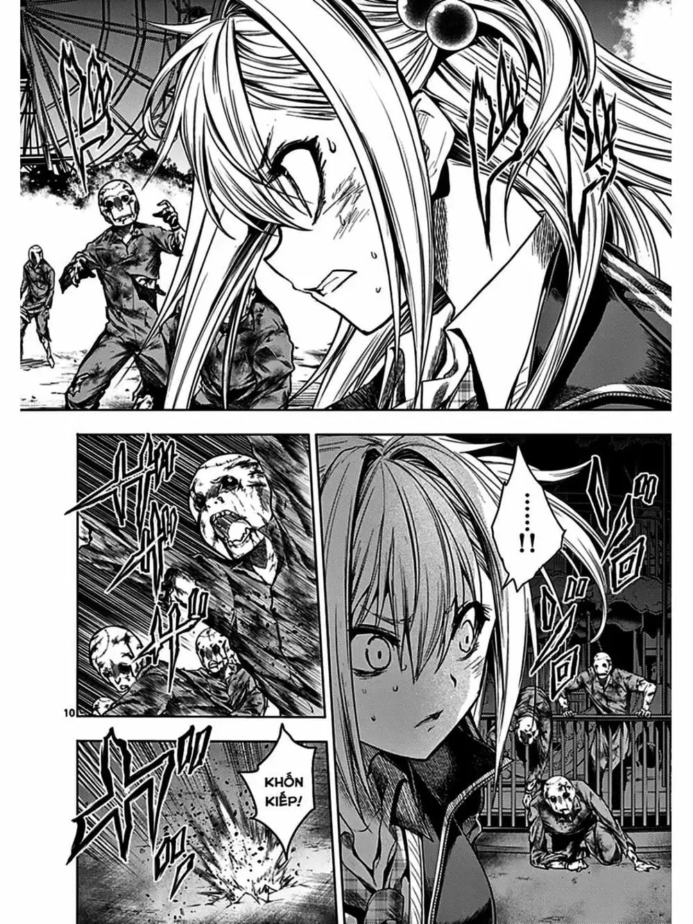 Truyện Tranh Trò Chơi Sinh Tồn - Deatte 5 Byou De Battle trang 3