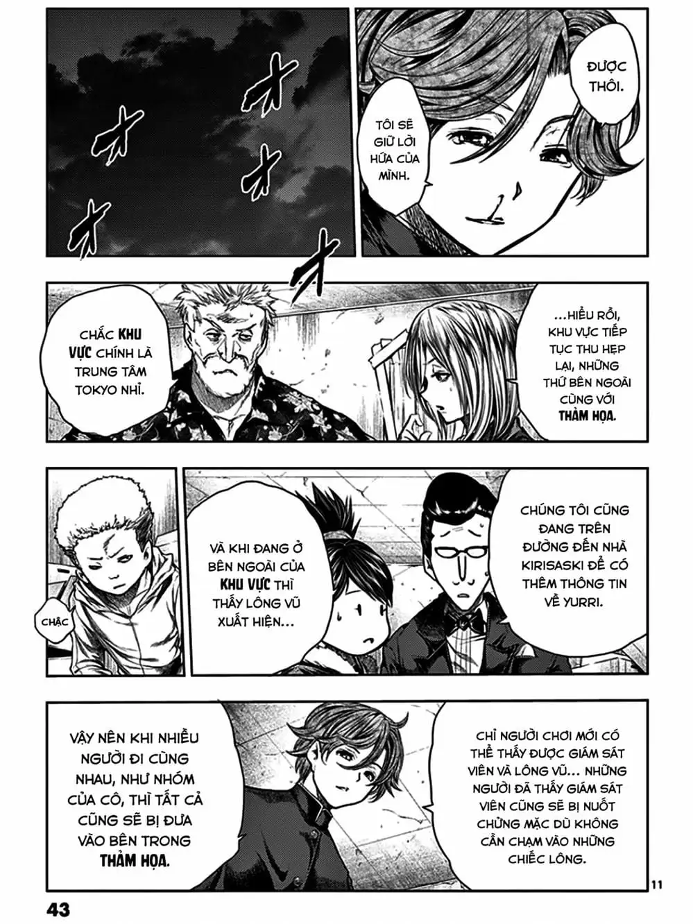 Truyện Tranh Trò Chơi Sinh Tồn - Deatte 5 Byou De Battle trang 3