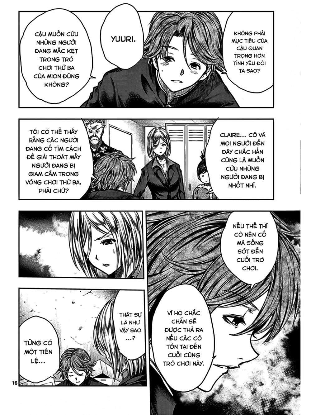 Truyện Tranh Trò Chơi Sinh Tồn - Deatte 5 Byou De Battle trang 3