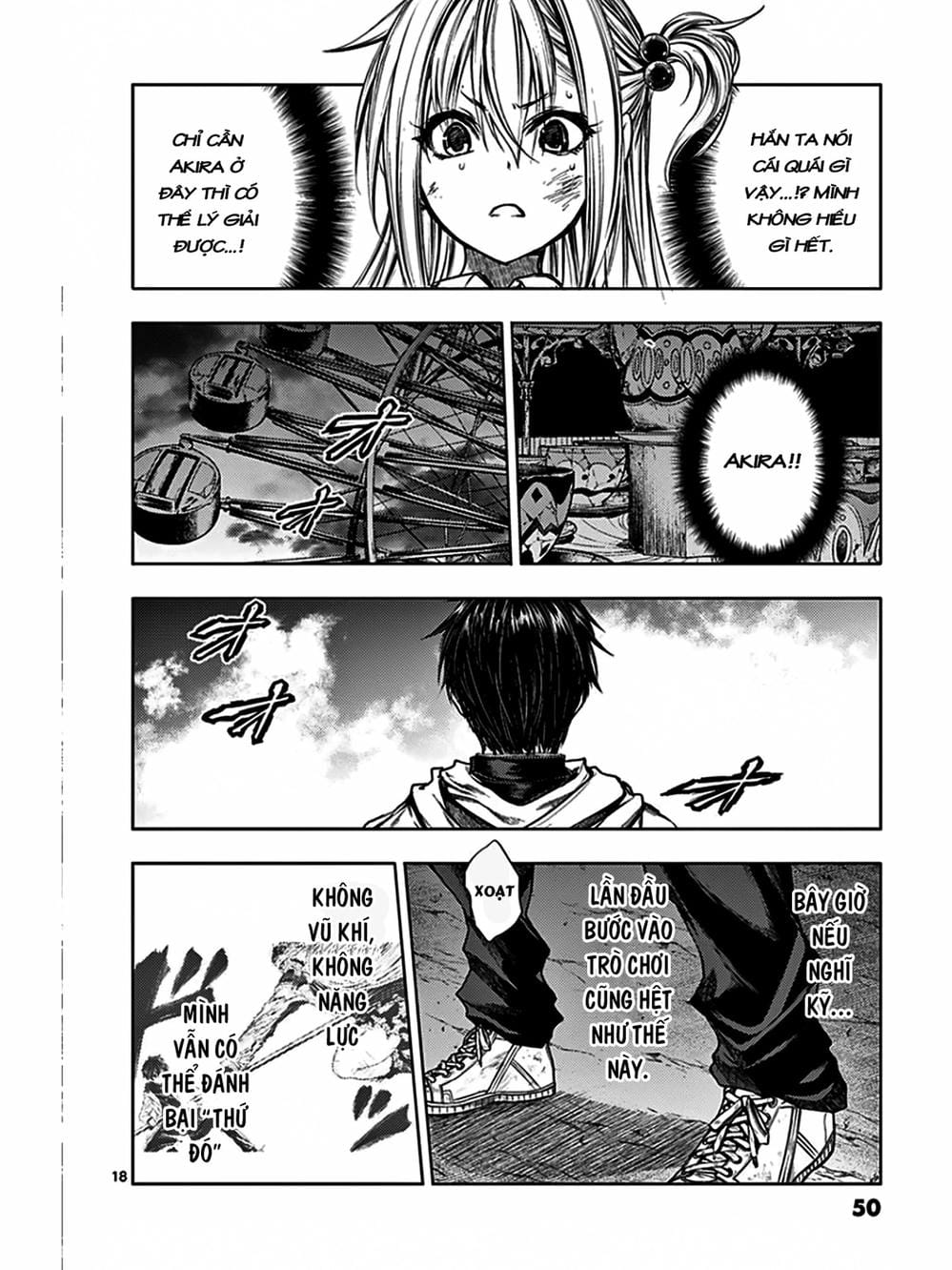 Truyện Tranh Trò Chơi Sinh Tồn - Deatte 5 Byou De Battle trang 3