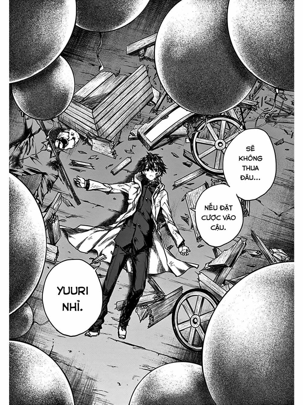 Truyện Tranh Trò Chơi Sinh Tồn - Deatte 5 Byou De Battle trang 3