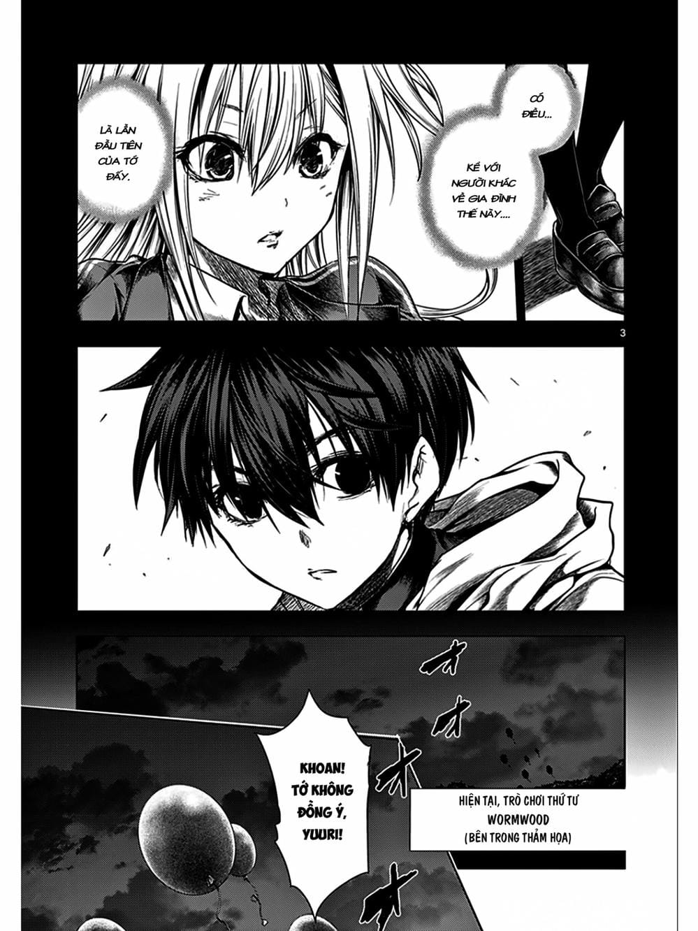 Truyện Tranh Trò Chơi Sinh Tồn - Deatte 5 Byou De Battle trang 3