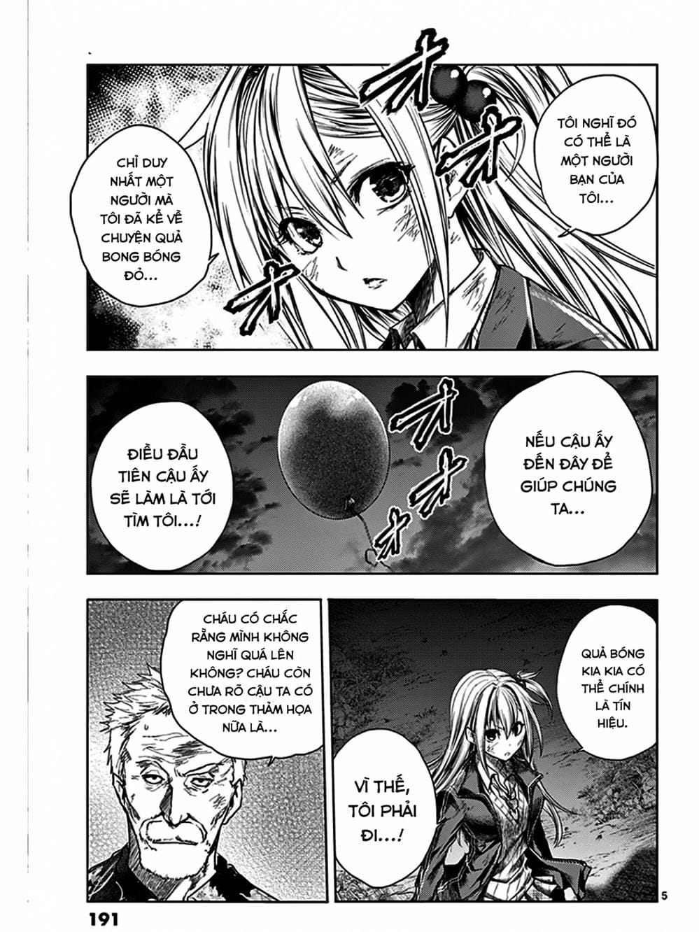 Truyện Tranh Trò Chơi Sinh Tồn - Deatte 5 Byou De Battle trang 3