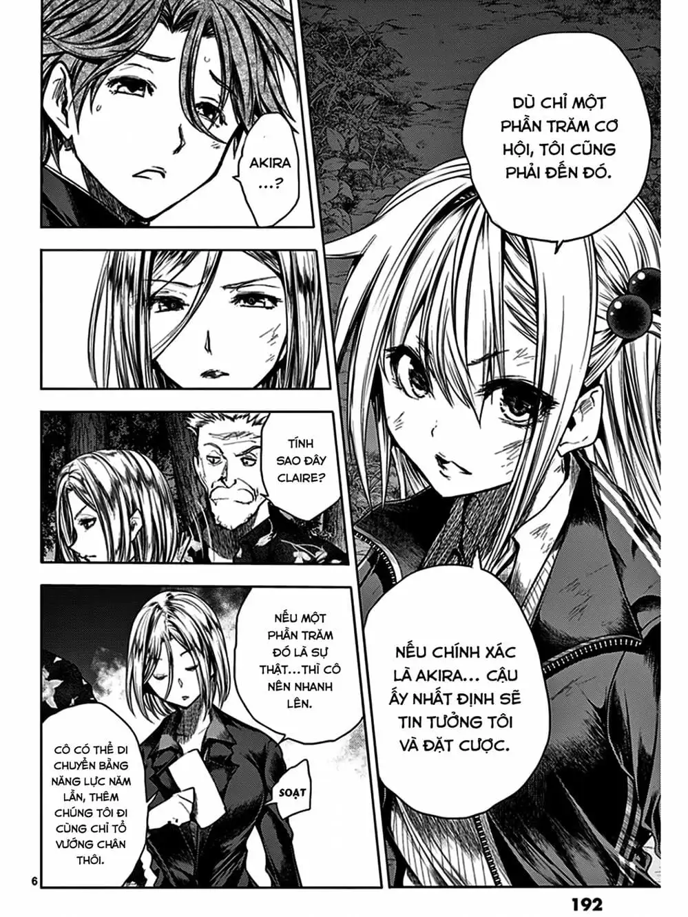 Truyện Tranh Trò Chơi Sinh Tồn - Deatte 5 Byou De Battle trang 3