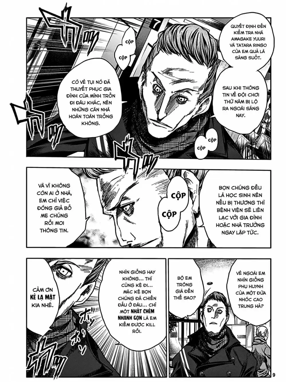 Truyện Tranh Trò Chơi Sinh Tồn - Deatte 5 Byou De Battle trang 3