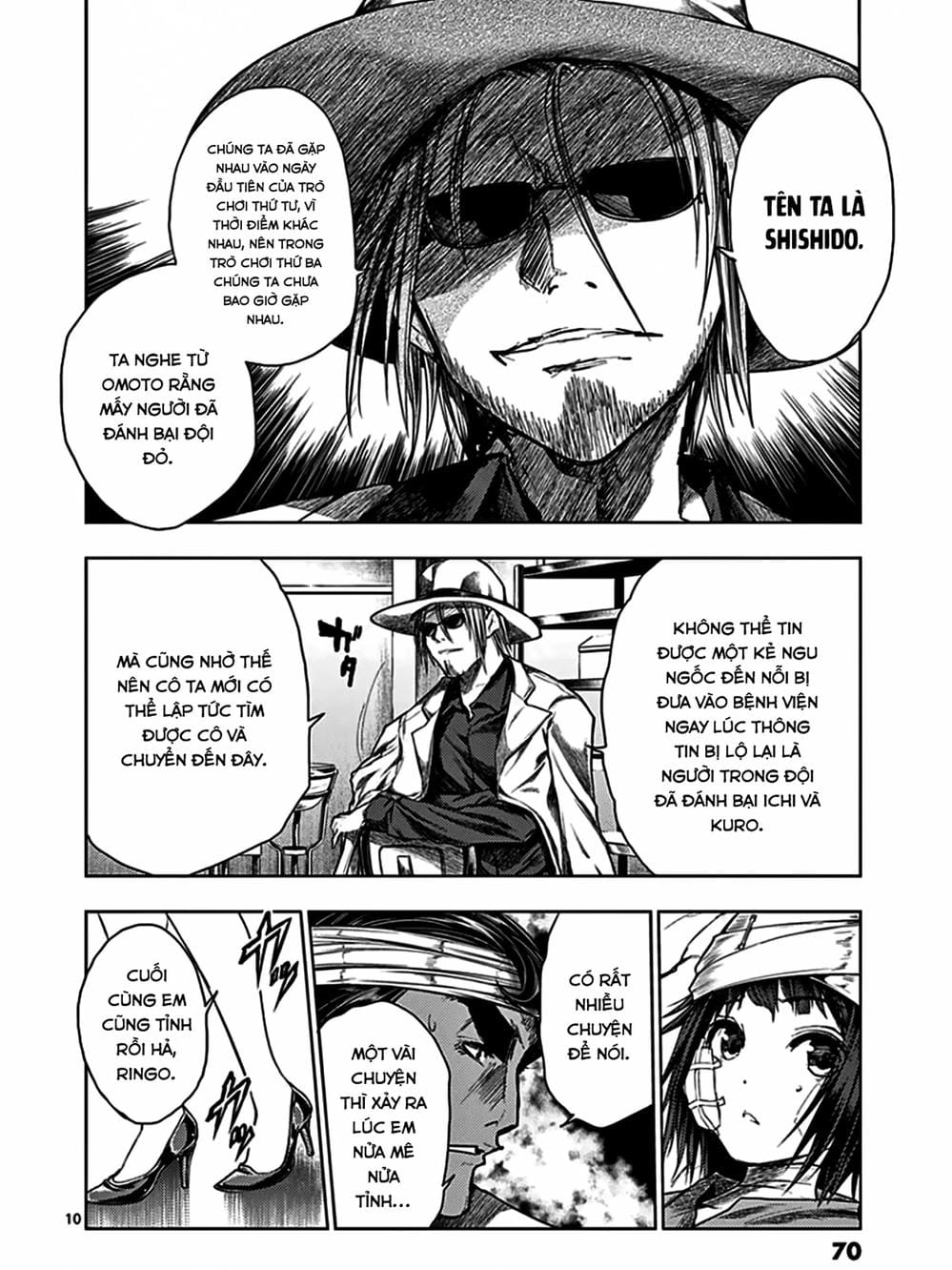 Truyện Tranh Trò Chơi Sinh Tồn - Deatte 5 Byou De Battle trang 3