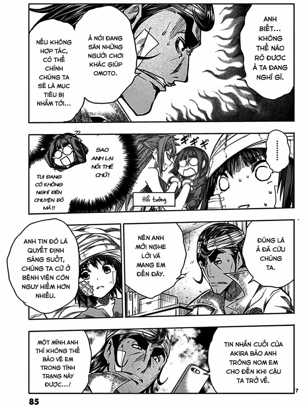 Truyện Tranh Trò Chơi Sinh Tồn - Deatte 5 Byou De Battle trang 3