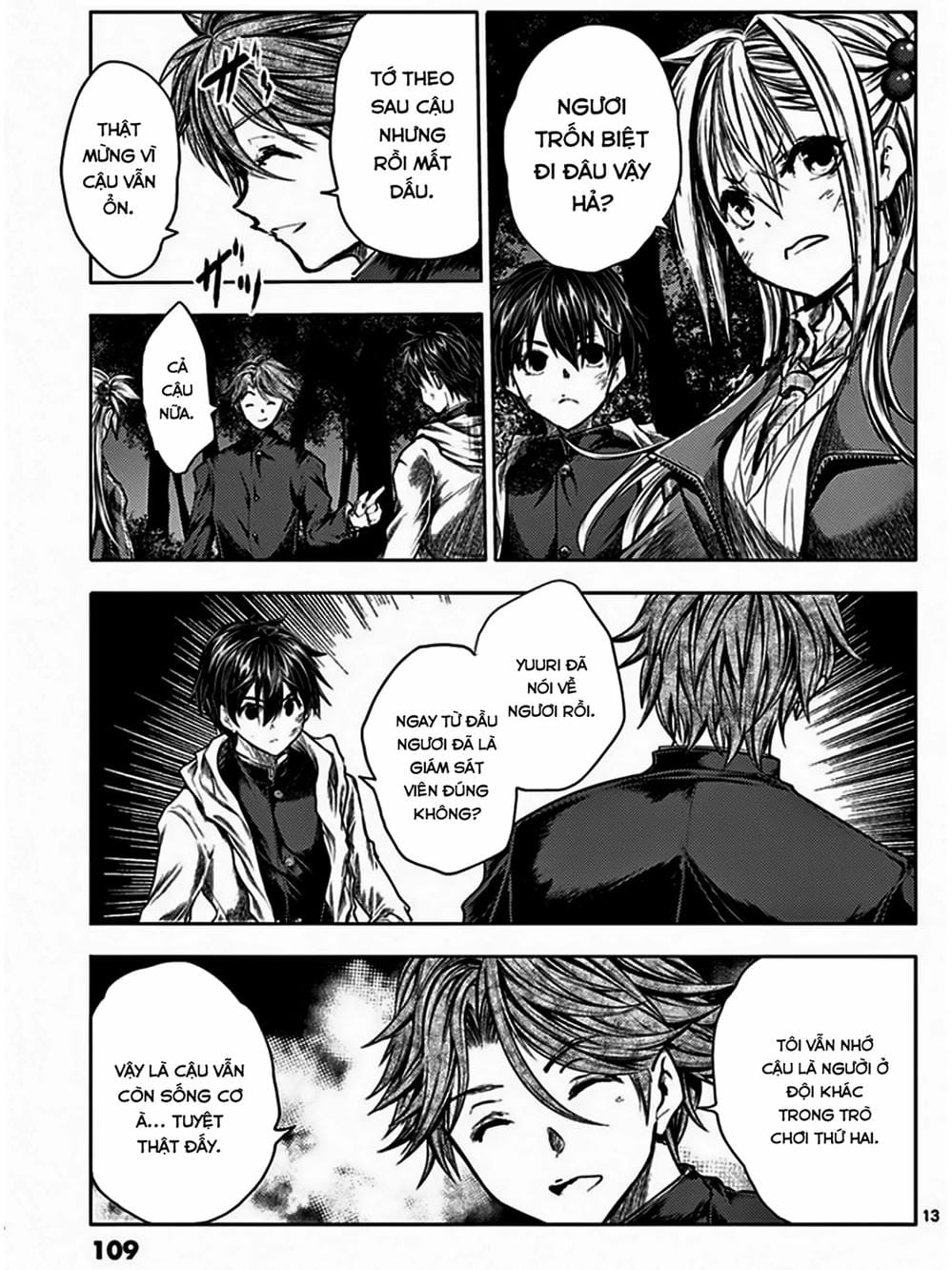 Truyện Tranh Trò Chơi Sinh Tồn - Deatte 5 Byou De Battle trang 3