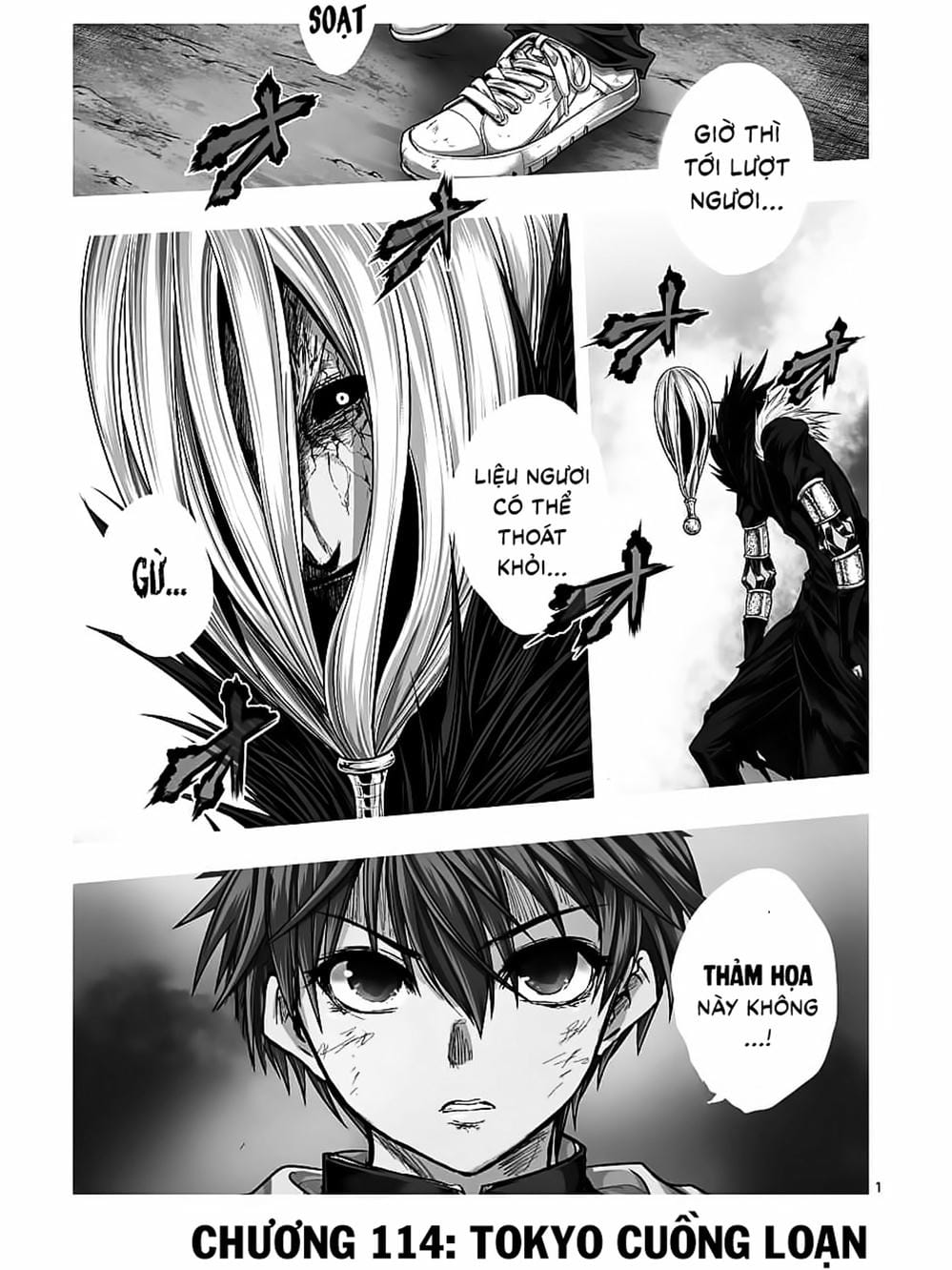 Truyện Tranh Trò Chơi Sinh Tồn - Deatte 5 Byou De Battle trang 3