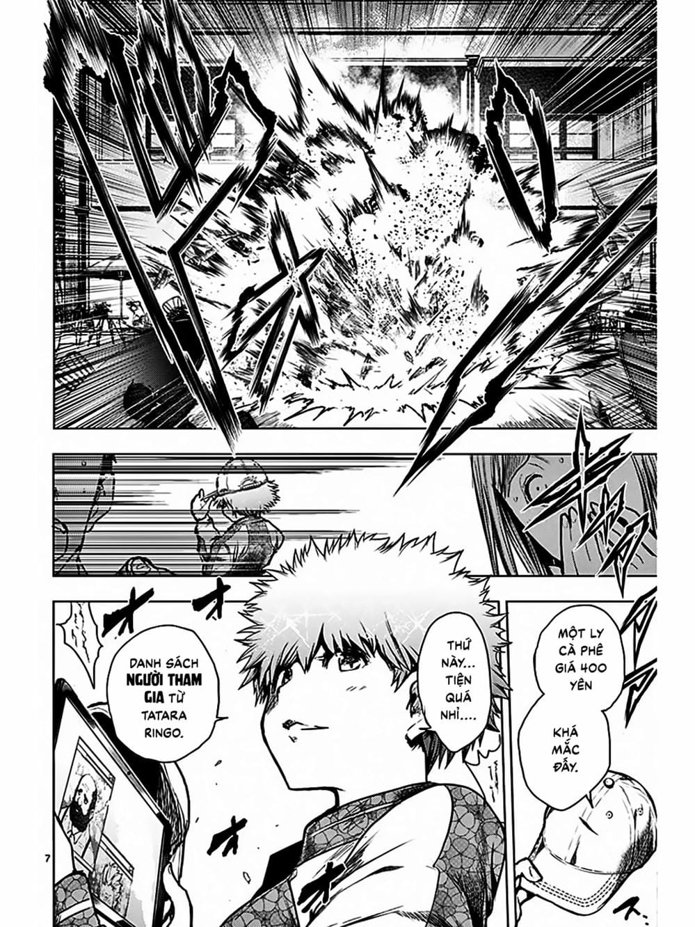 Truyện Tranh Trò Chơi Sinh Tồn - Deatte 5 Byou De Battle trang 3