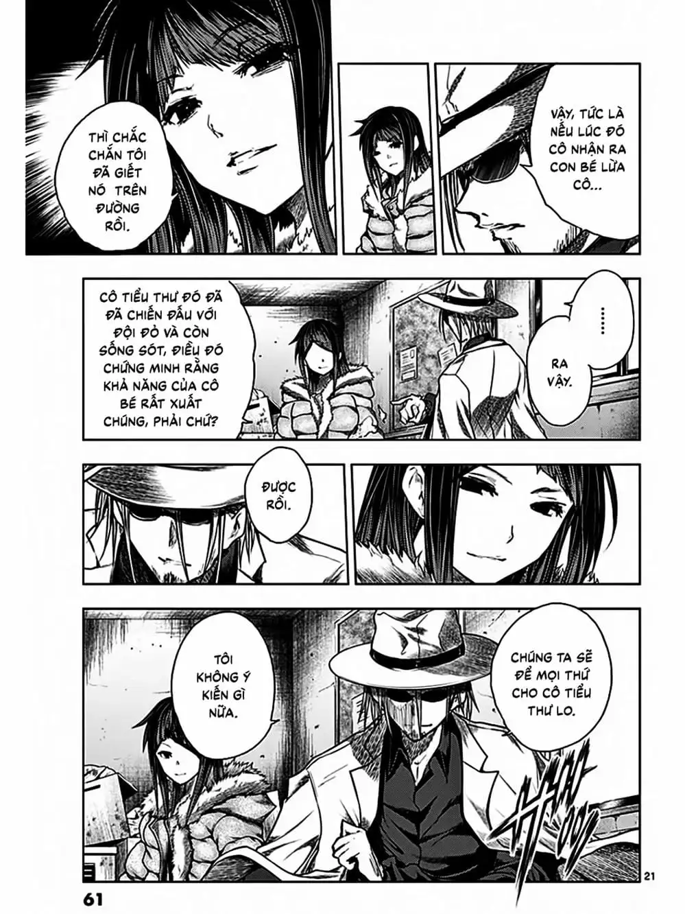 Truyện Tranh Trò Chơi Sinh Tồn - Deatte 5 Byou De Battle trang 3