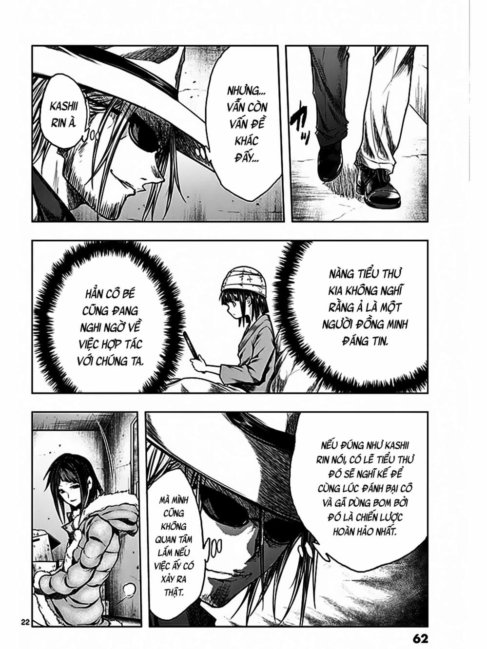 Truyện Tranh Trò Chơi Sinh Tồn - Deatte 5 Byou De Battle trang 3