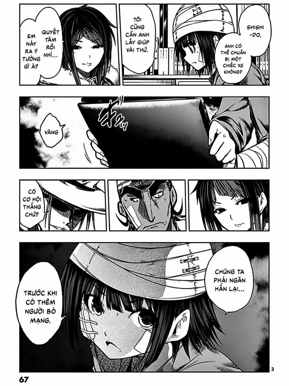 Truyện Tranh Trò Chơi Sinh Tồn - Deatte 5 Byou De Battle trang 3