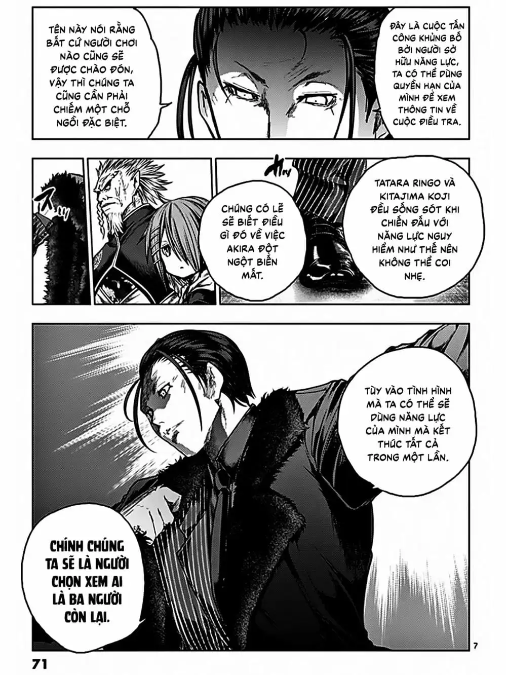 Truyện Tranh Trò Chơi Sinh Tồn - Deatte 5 Byou De Battle trang 3