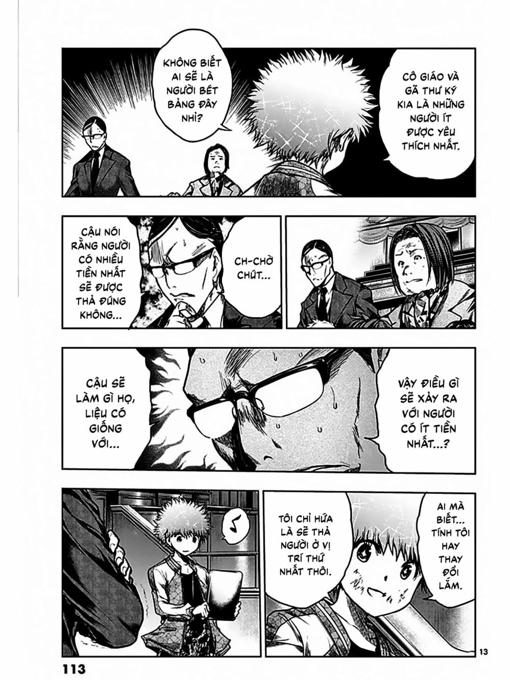 Truyện Tranh Trò Chơi Sinh Tồn - Deatte 5 Byou De Battle trang 3