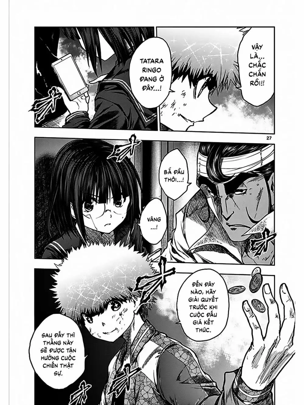 Truyện Tranh Trò Chơi Sinh Tồn - Deatte 5 Byou De Battle trang 3