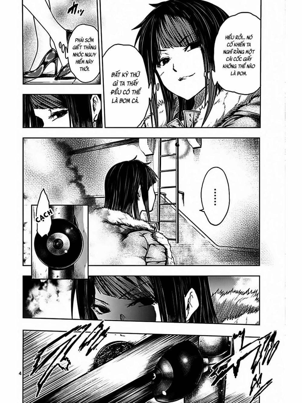 Truyện Tranh Trò Chơi Sinh Tồn - Deatte 5 Byou De Battle trang 3