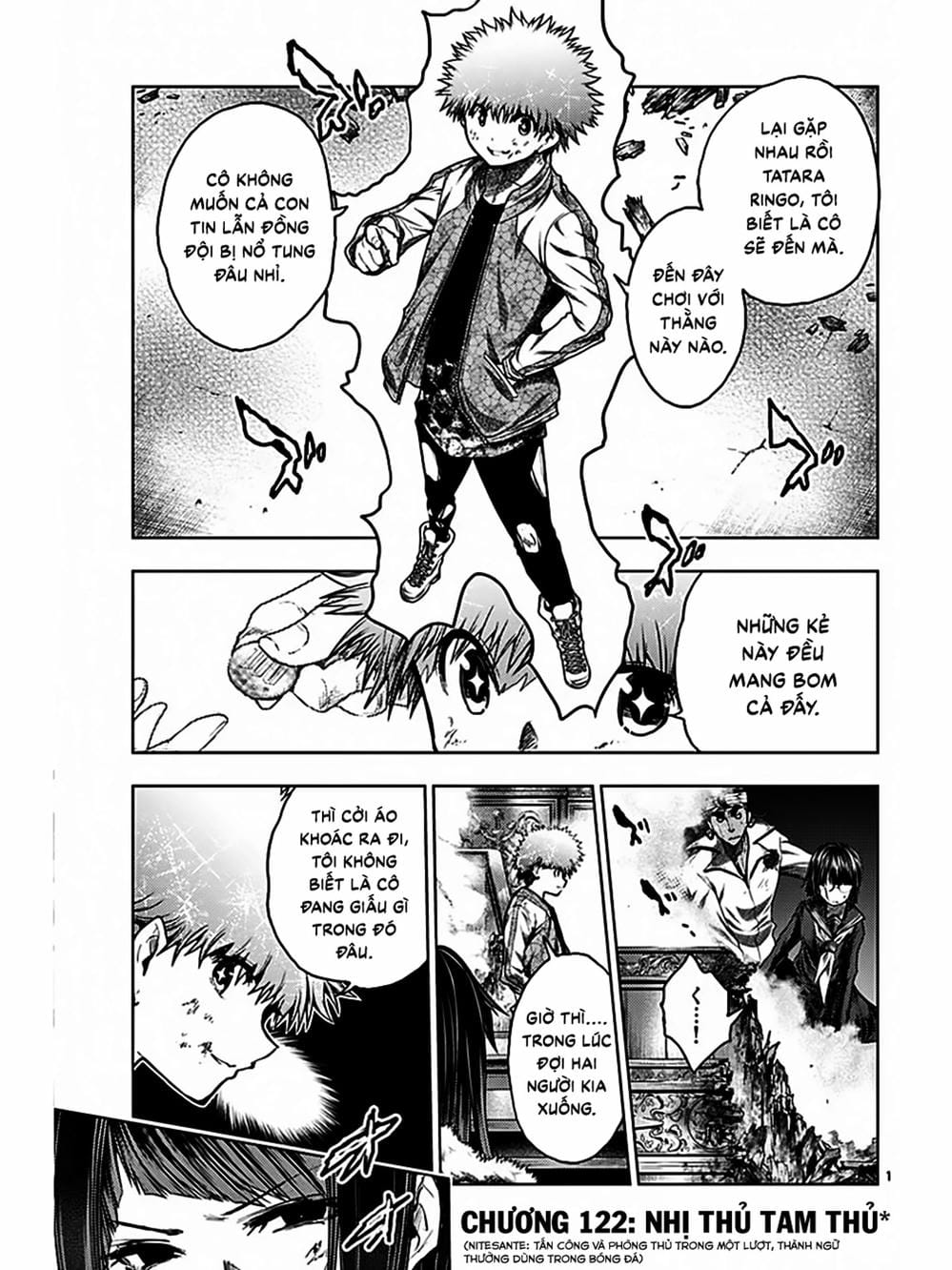 Truyện Tranh Trò Chơi Sinh Tồn - Deatte 5 Byou De Battle trang 3