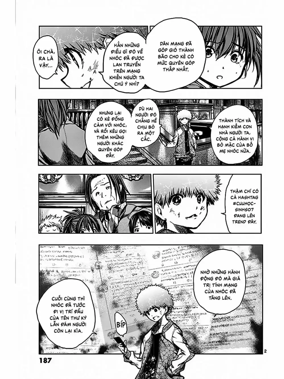 Truyện Tranh Trò Chơi Sinh Tồn - Deatte 5 Byou De Battle trang 3