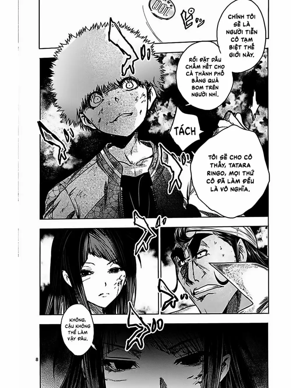 Truyện Tranh Trò Chơi Sinh Tồn - Deatte 5 Byou De Battle trang 3