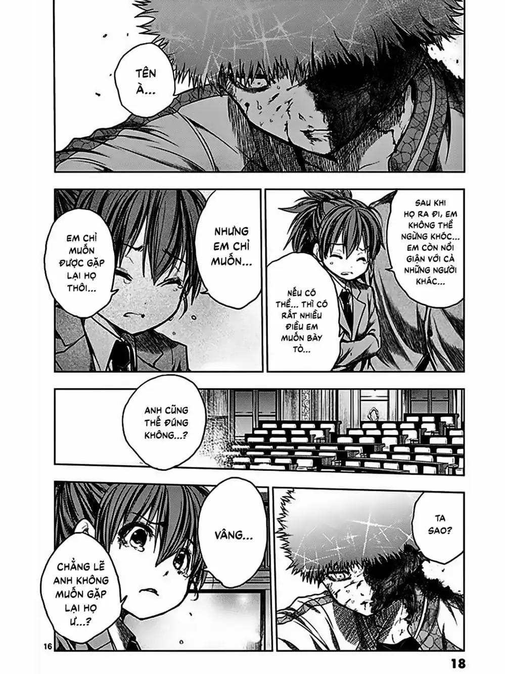 Truyện Tranh Trò Chơi Sinh Tồn - Deatte 5 Byou De Battle trang 3